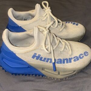 Pharrell x Adidas Blue and Cream